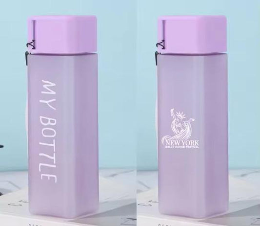Pink water bottle