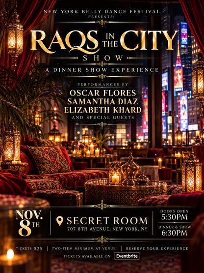 Raqs in The City with Oscar Flores