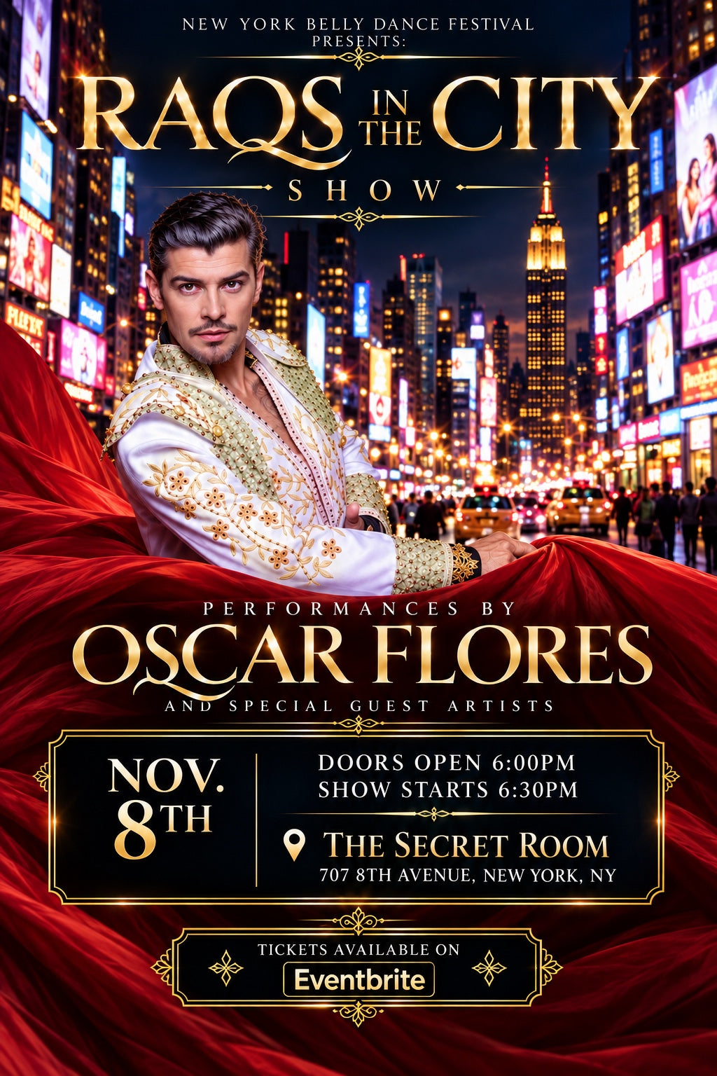 Raqs in The City with Oscar Flores